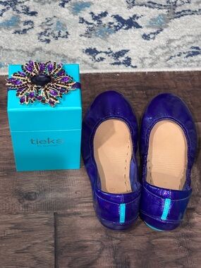 Rare Tieks Purple Diamond Size 8